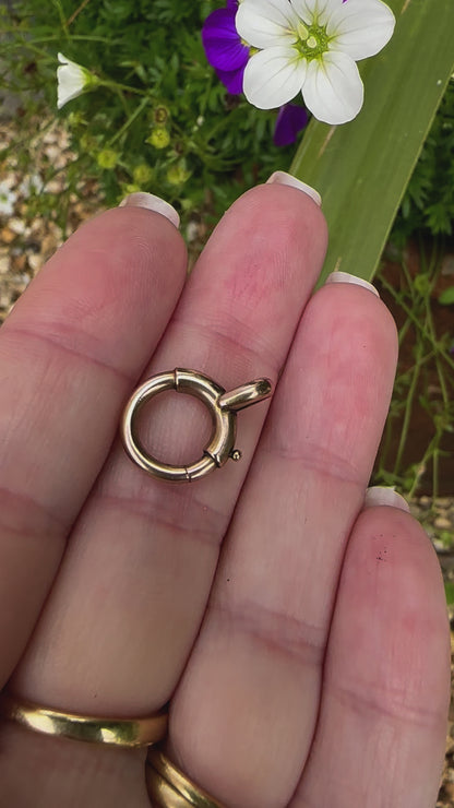 Antique 9ct Gold Bolt clasp