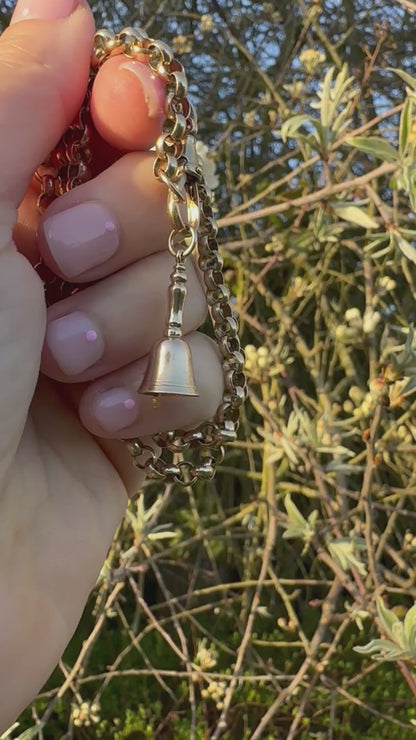 Vintage 9ct Bell Charm, it jingles!