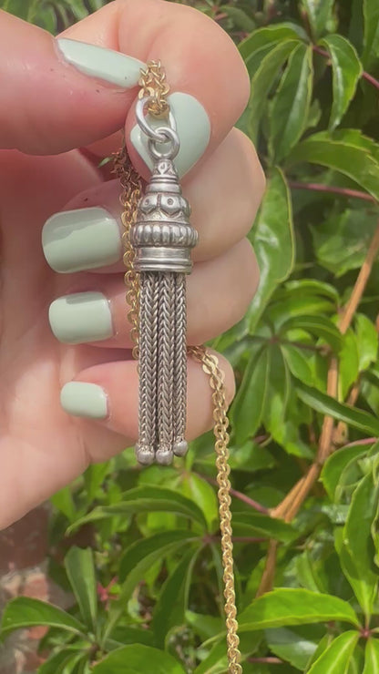 Sterling Silver Tassel