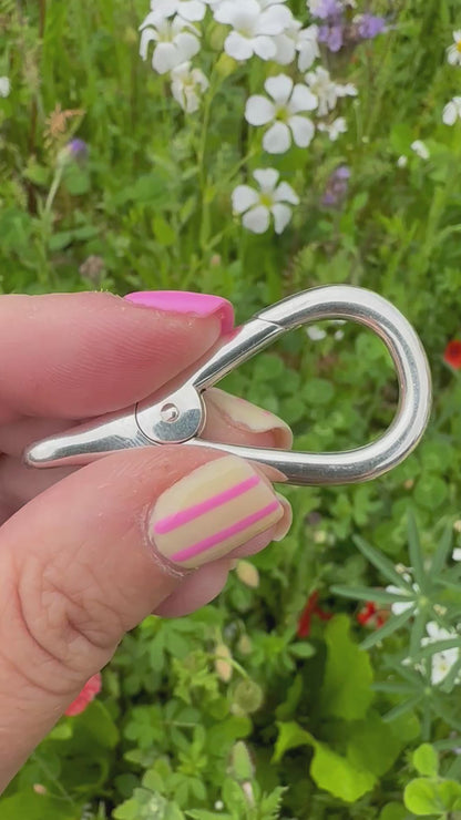 Sterling Silver Carabiner connector