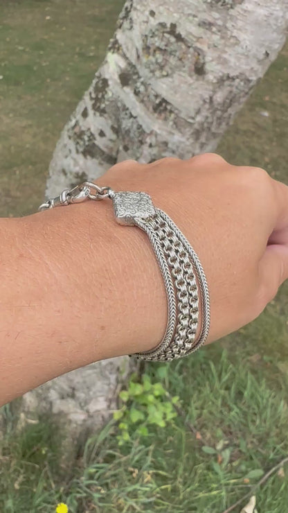 Silver Albertina Bracelet