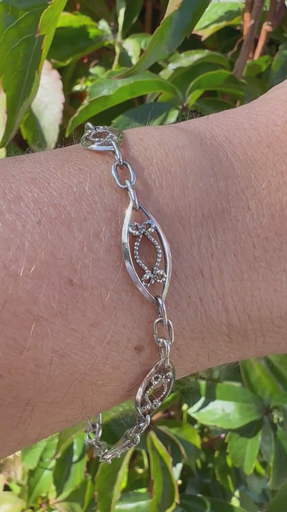 Sterling Silver filigree Bracelet