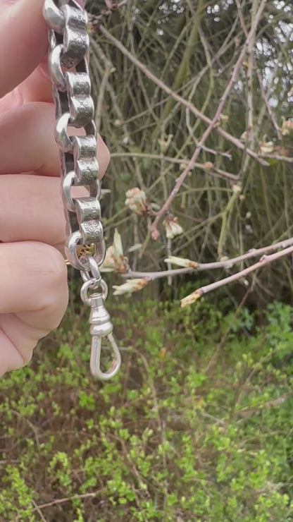 Sterling silver Fancy Flower link extender