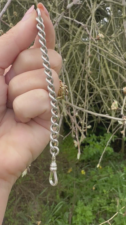 Sterling Silver Curb extender