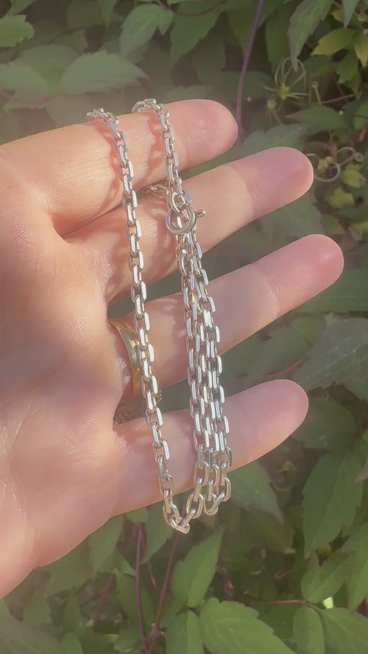 Balestra Sterling Silver Biker chain
