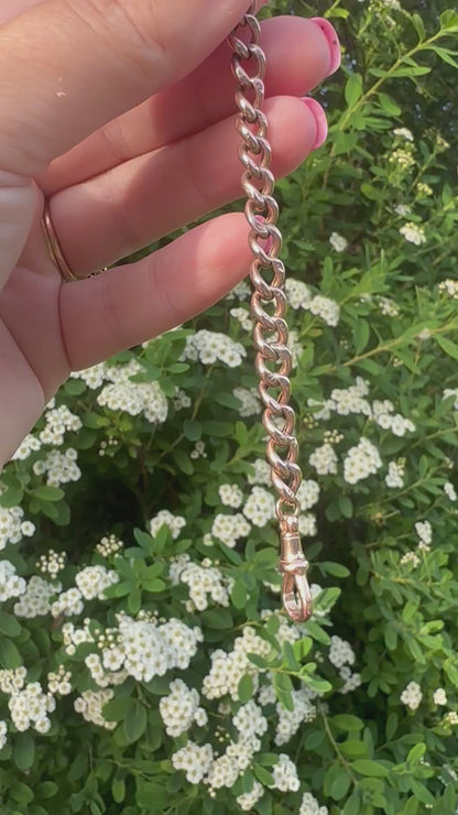 Antique 9ct Rose gold extender