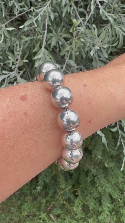 Sterling Silver Ball bracelet