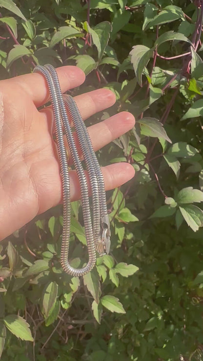 Sterling Silver Chunky Snake chain