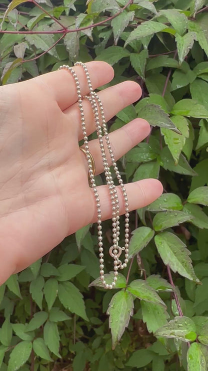 Sterling Silver ball chain