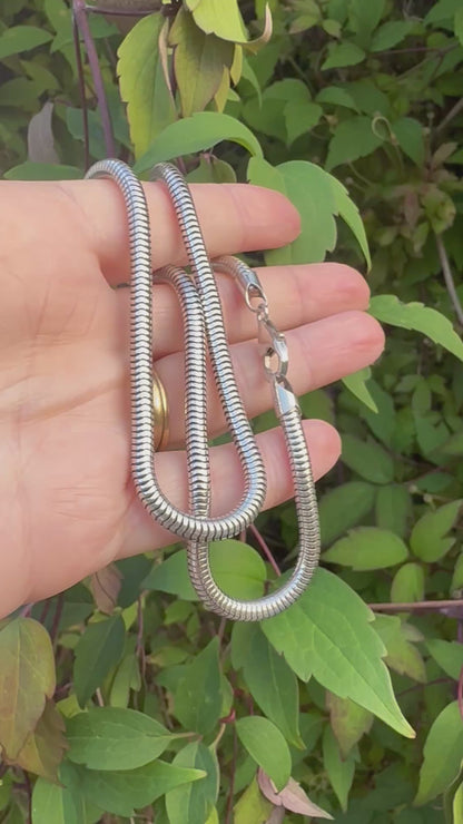 Sterling Silver Chunky Snake chain