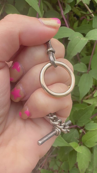 9ct yellow gold chunky plain split ring