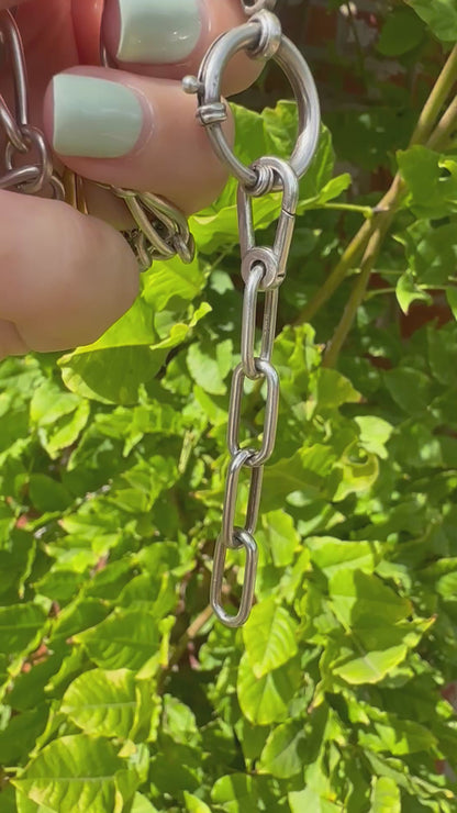 Sterling Silver paperclip extender