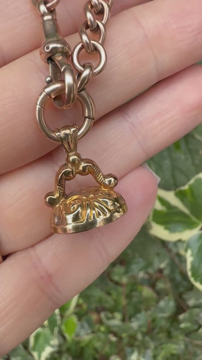 Antique 9ct Yellow Gold Fob